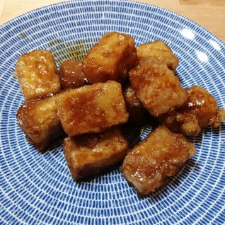 モチ☆ジュワ〜高野豆腐の揚げ煮